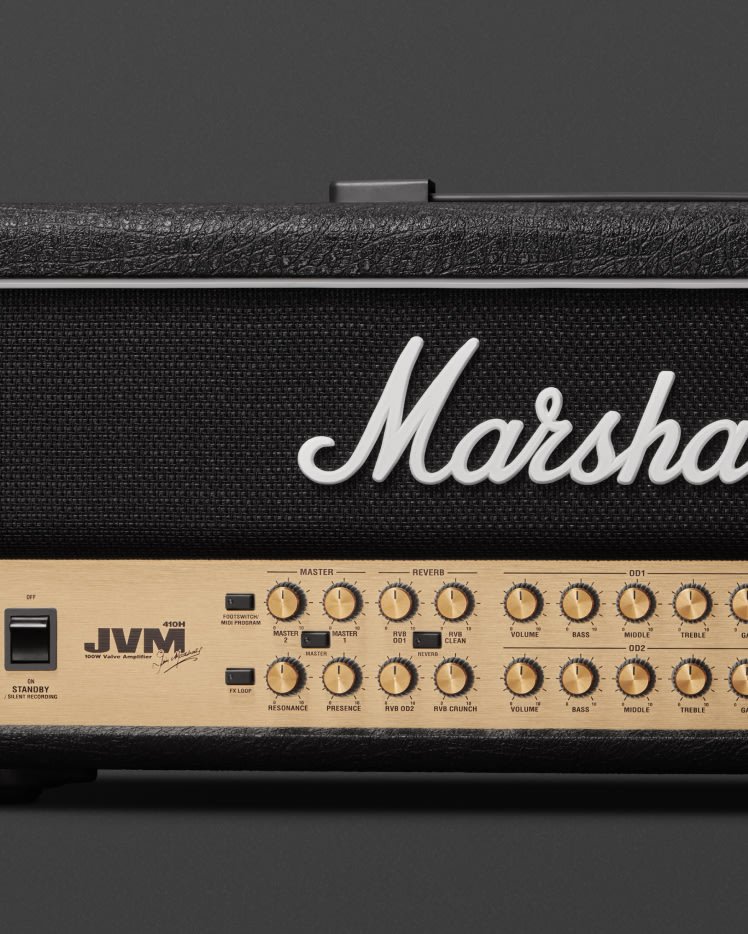 JVM410 Head クラシックなロックサウンドを演出する100Wアンプヘッド 