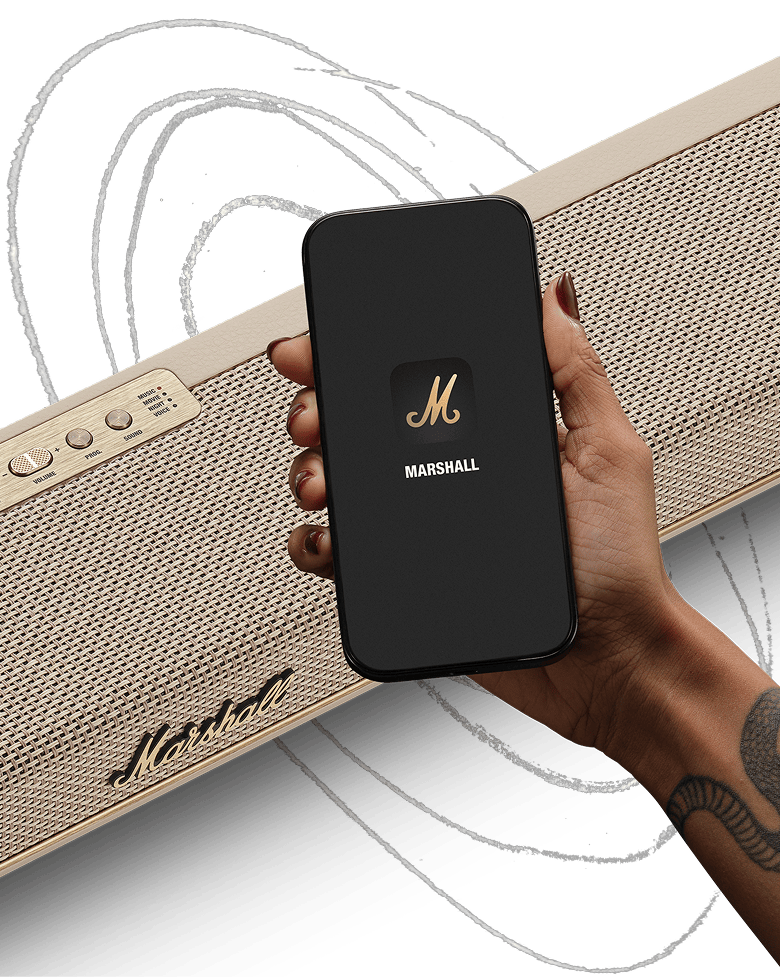 Heston 60サウンドバー - 没入感あふれるサウンド | Marshall.com