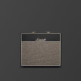 Handwired 1x12" extension cabinet with old-school style fret and classic piping