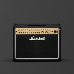 Marshall JVM410C frontal sobre fondo gris