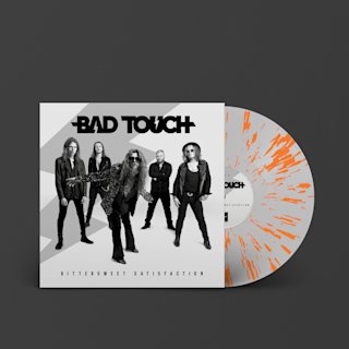 BITTERSWEET SATISFACTION ORANGE SPLATTER VYNIL by BAD TOUCH