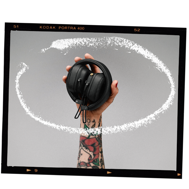 Major IV Black - On-ear headphones | Marshall.com