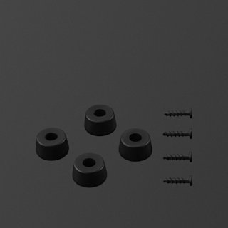 Acton IV And Stanmore IV Feet in black