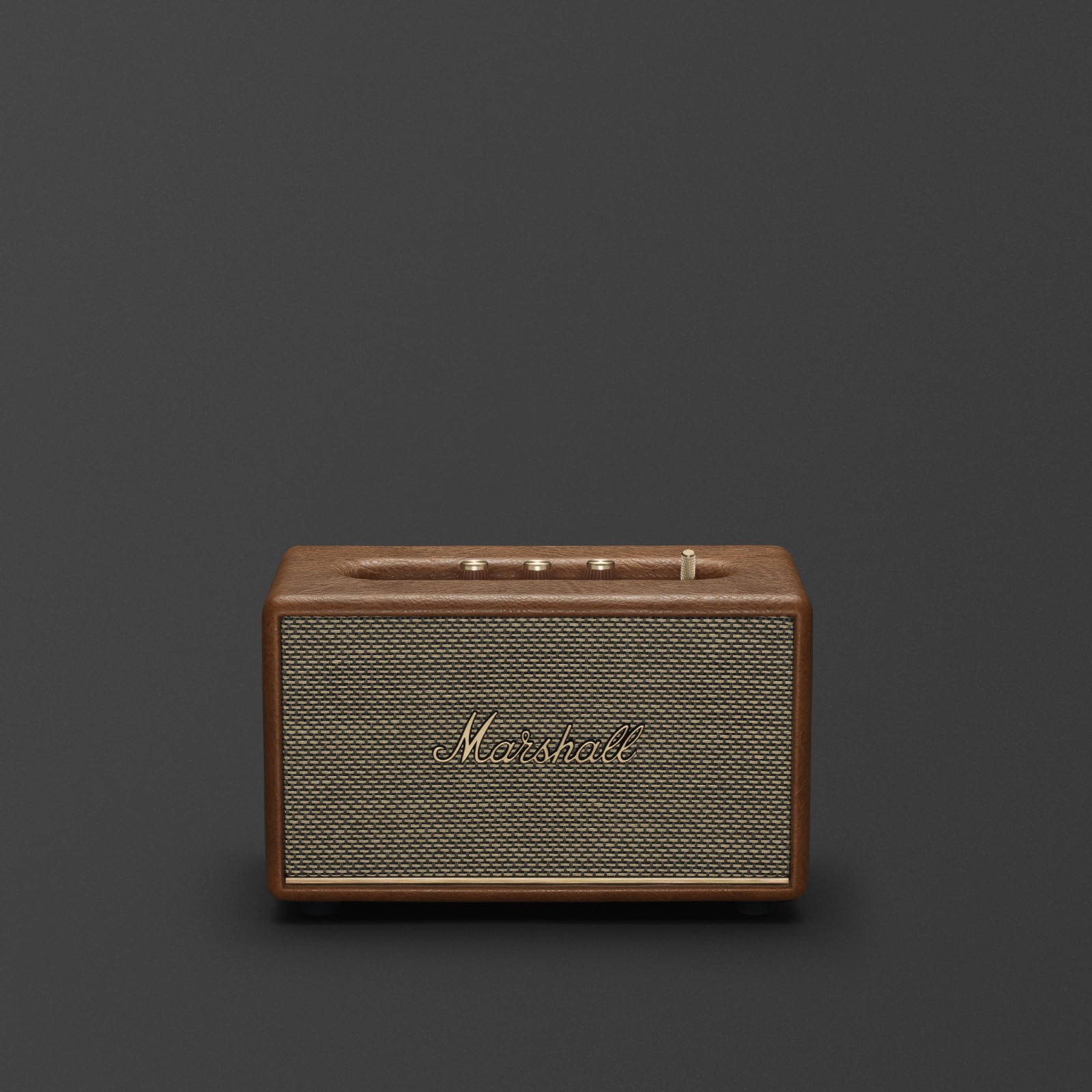 Marshall Acton III Brown Speaker front facing