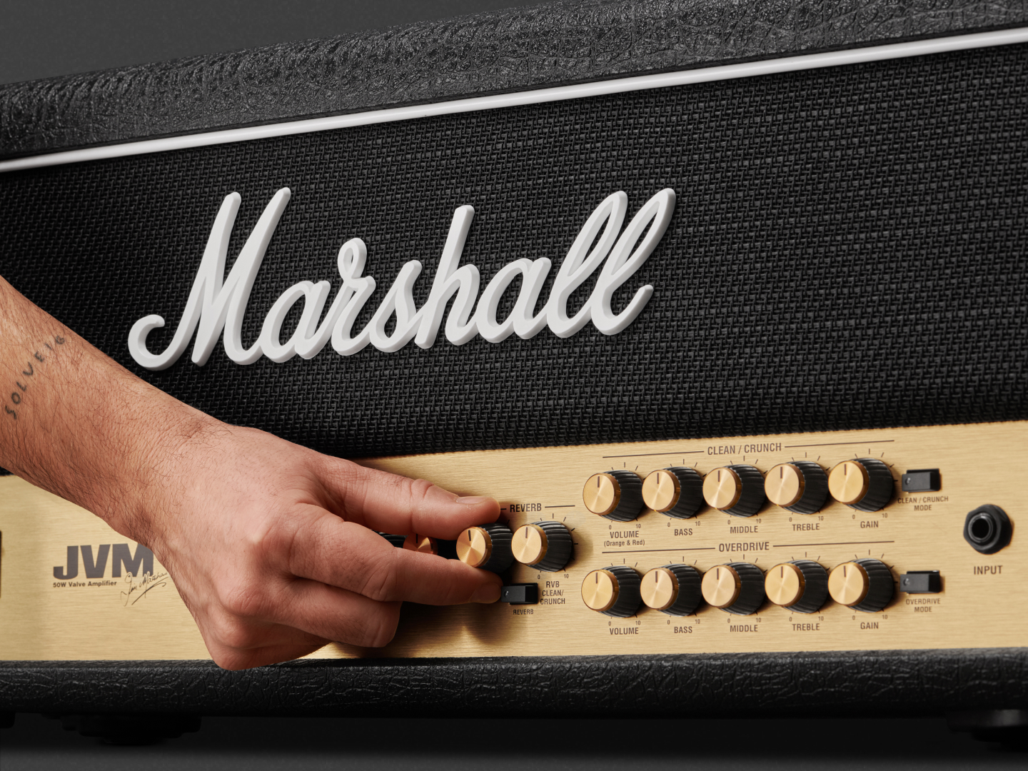 JVM205 50W Versatile amp head ideal for pedals | Marshall.com