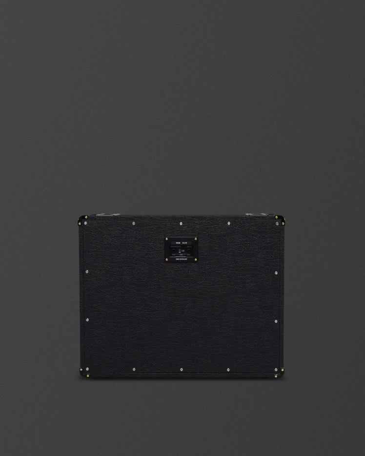 Back of Marshall's 1936V black cabinet.