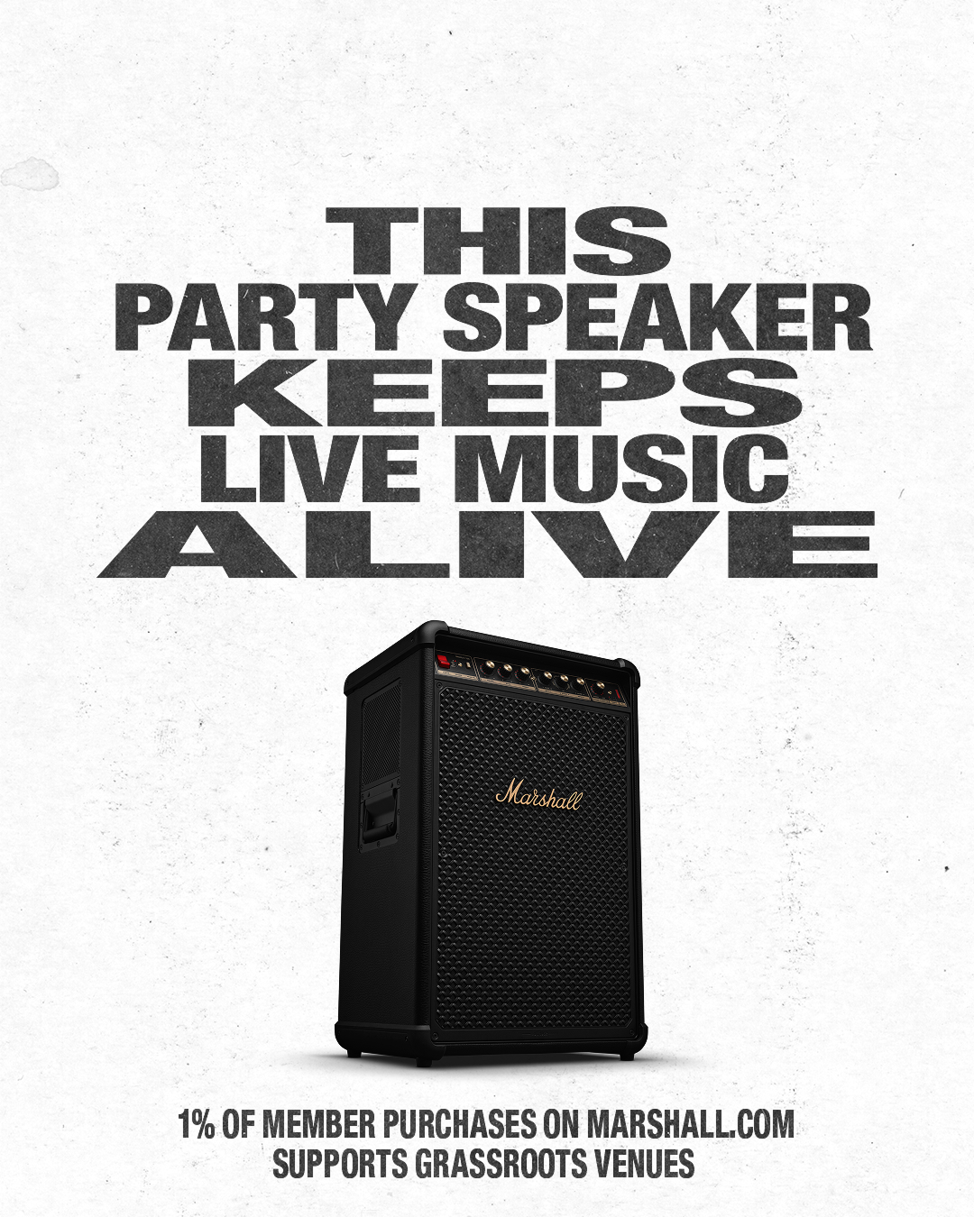 Bromley 750パーティースピーカー - 最大40時間の連続再生 | Marshall.com