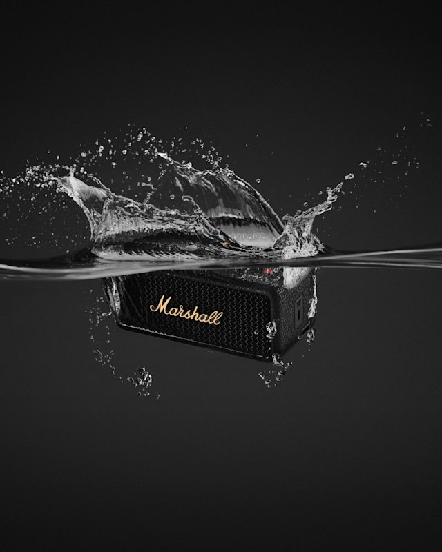 Emberton III Black and Brass - Portable speaker | Marshall.com