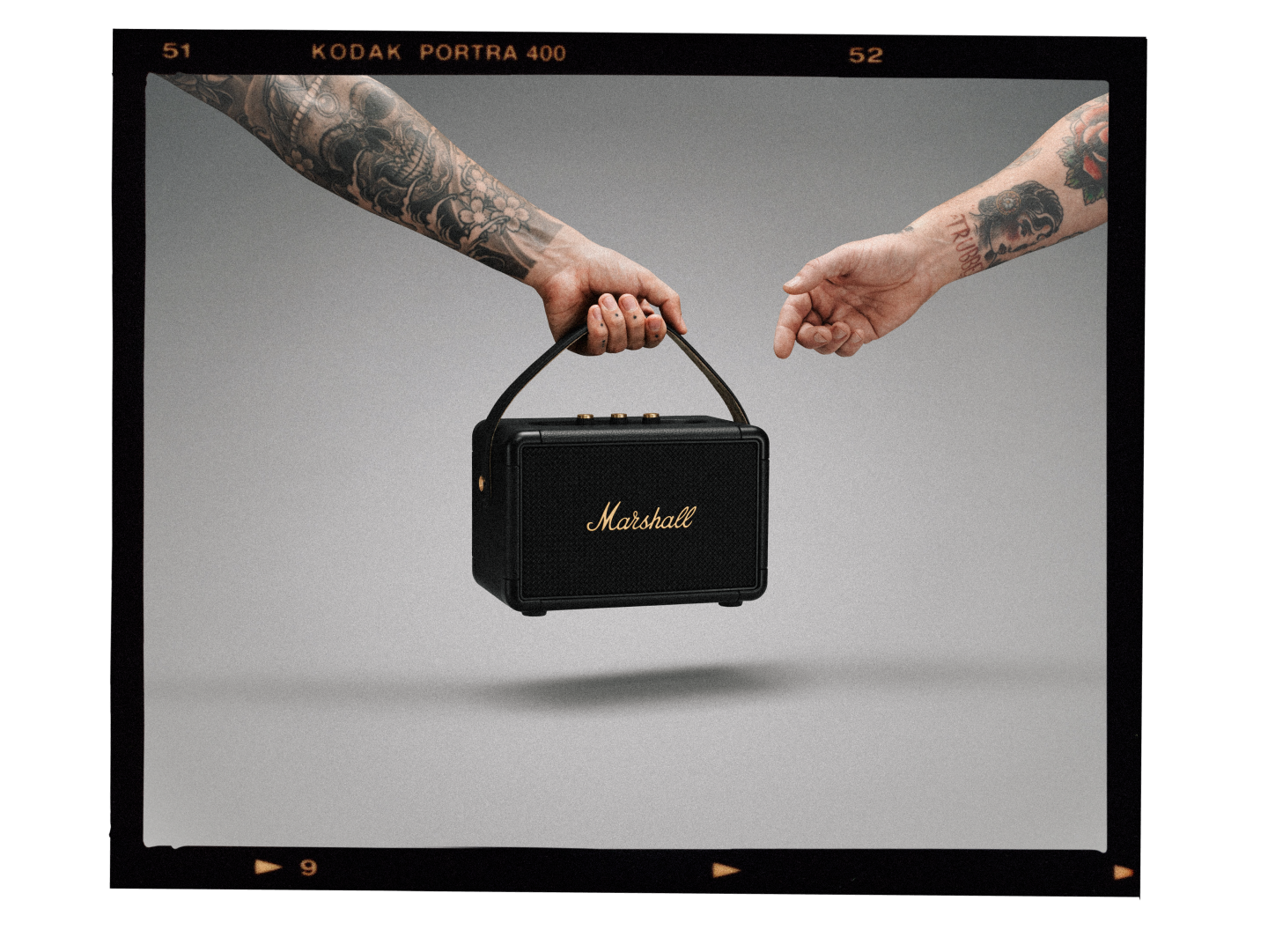 Kilburn II portable speaker with powerful sound and long playtime 