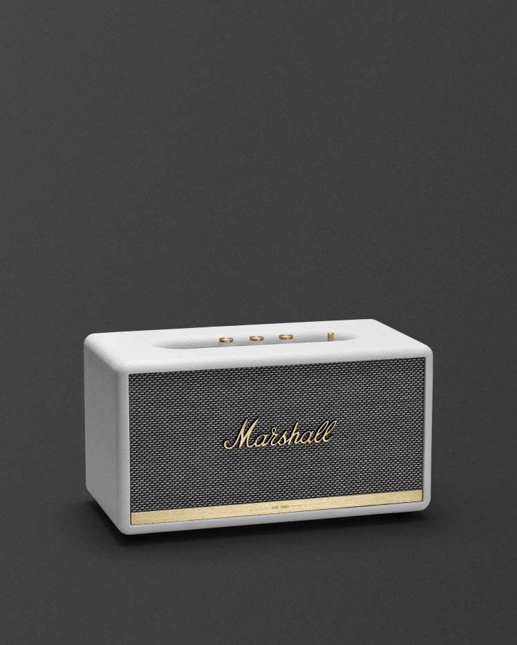 Marshall Stanmore II Bluetooth Speaker in White