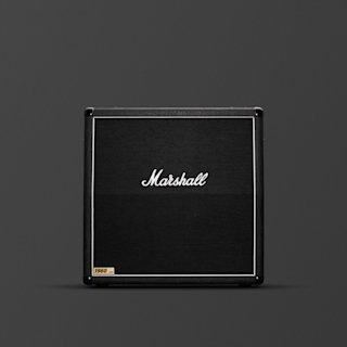 Marshall's 1960A. black cabinet.