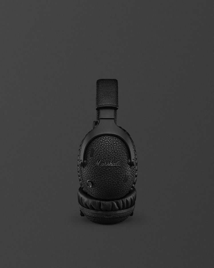 Monitor III A.N.C. over-ear headphones in Pitch Black | Marshall.com