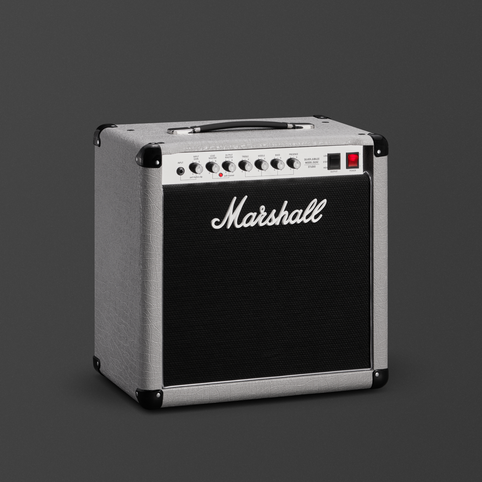 Marshall 2525C desde el ángulo izquierdo