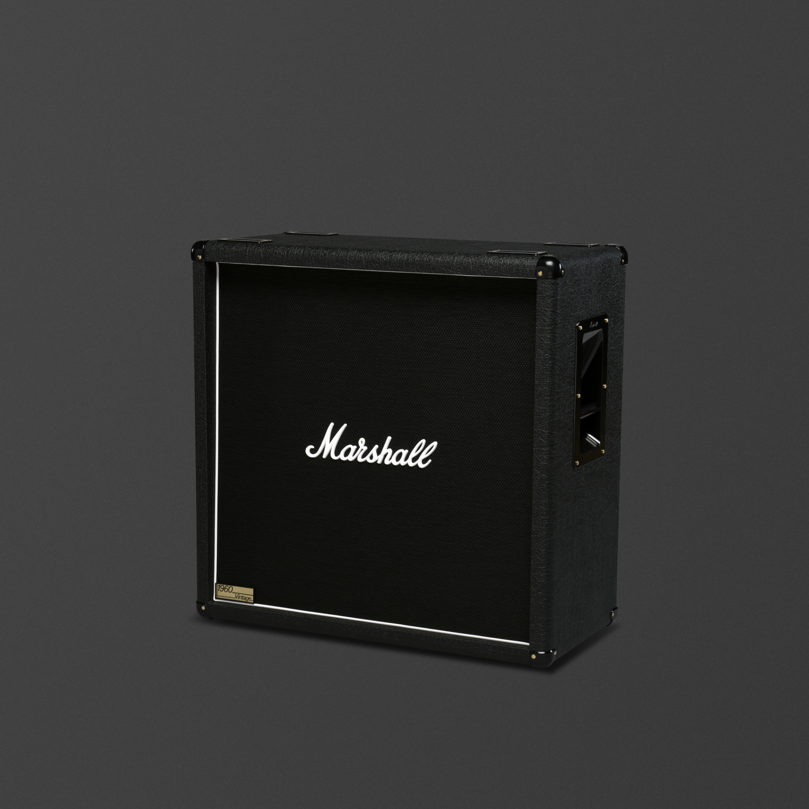 Marshall's 1960BV cabinet in vintage style.  