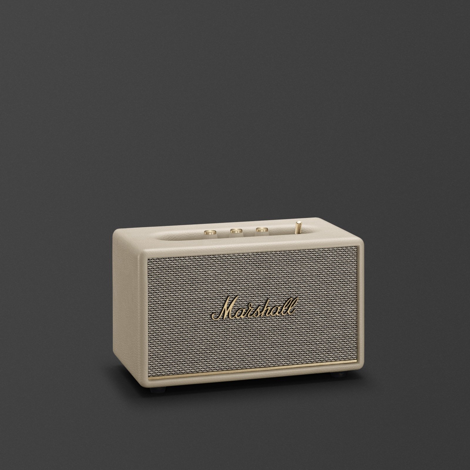 ACTON III Cream Marshall bluetooth speaker.