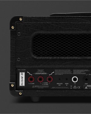 The back image of the Marshall DSL20 Head.