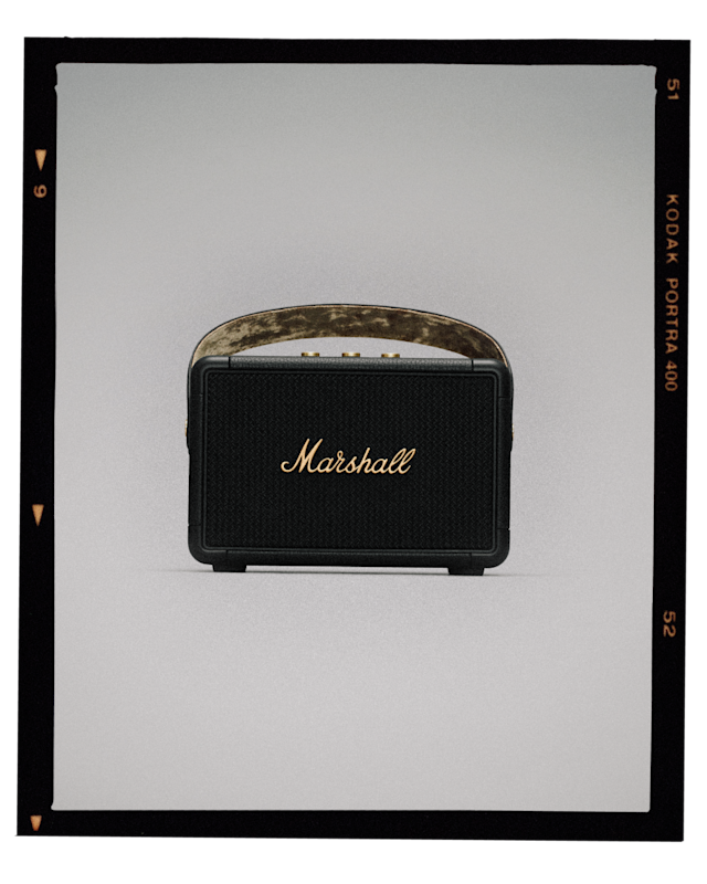 Kilburn II Black and Brass - ポータブルスピーカー | Marshall.com