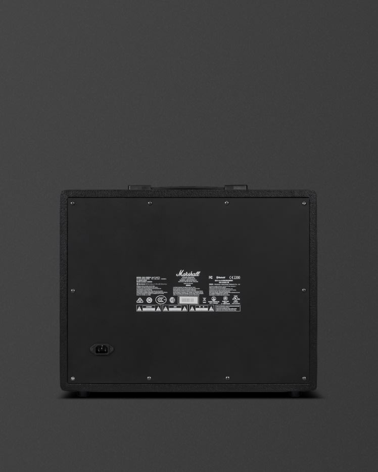 Back view of the Marshall CODE50 Combo.