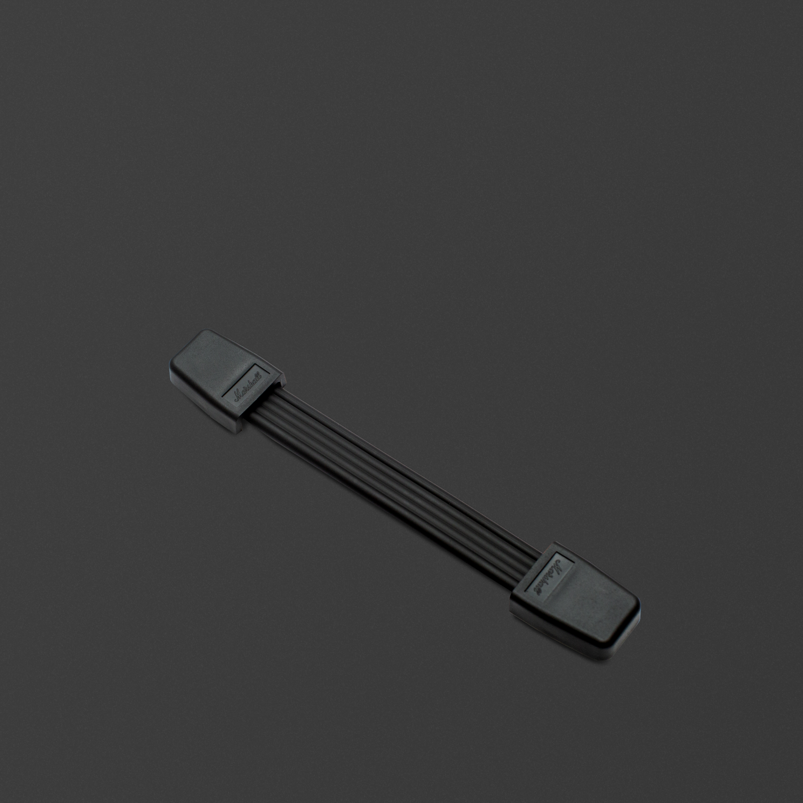 Black rubber strap handle.