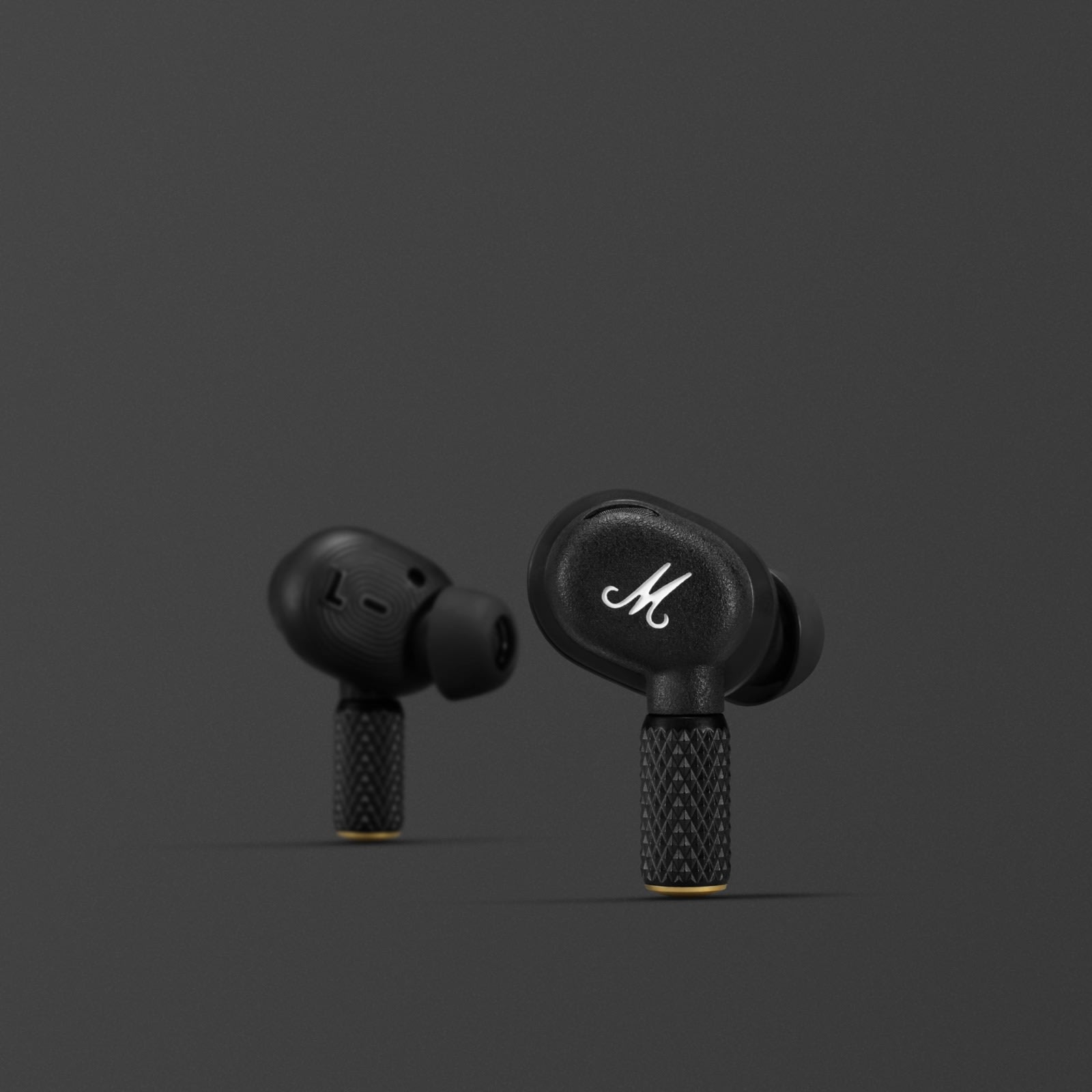 Marshall MOTIFⅡ ANC BLACK Marshall Motif II A.N.C Active Noise-Canceling Bluetooth Earbuds