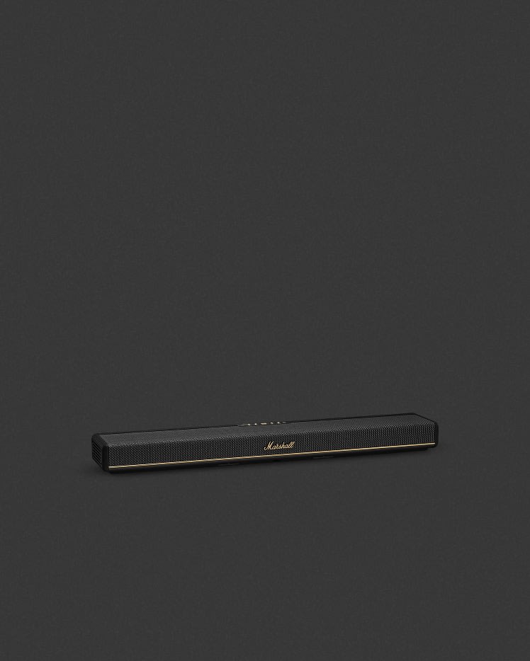 Slightly angled front facing image of Heston Sub 200 Black