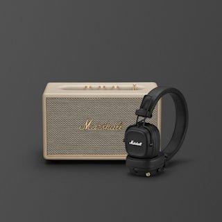 Image carrée d'Acton III Cream et de Major IV Black