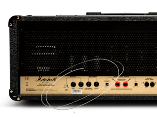 Une image du Marshalls JCM900 4100 mettant en évidence les effets à l'arrière.