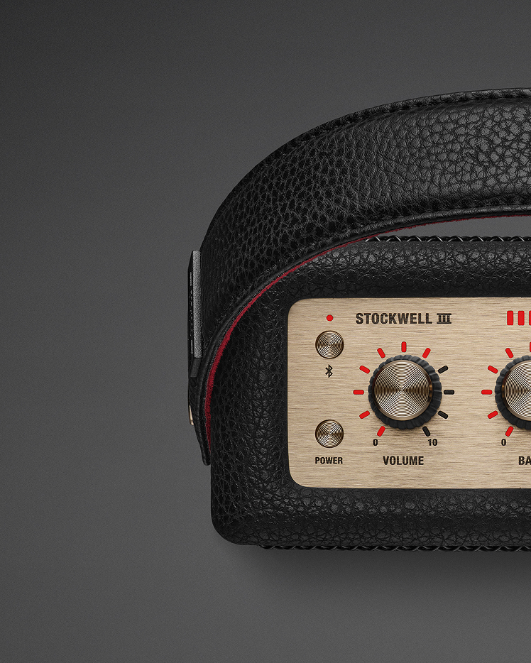 Stockwell III Portable Bluetooth speaker | Marshall.com