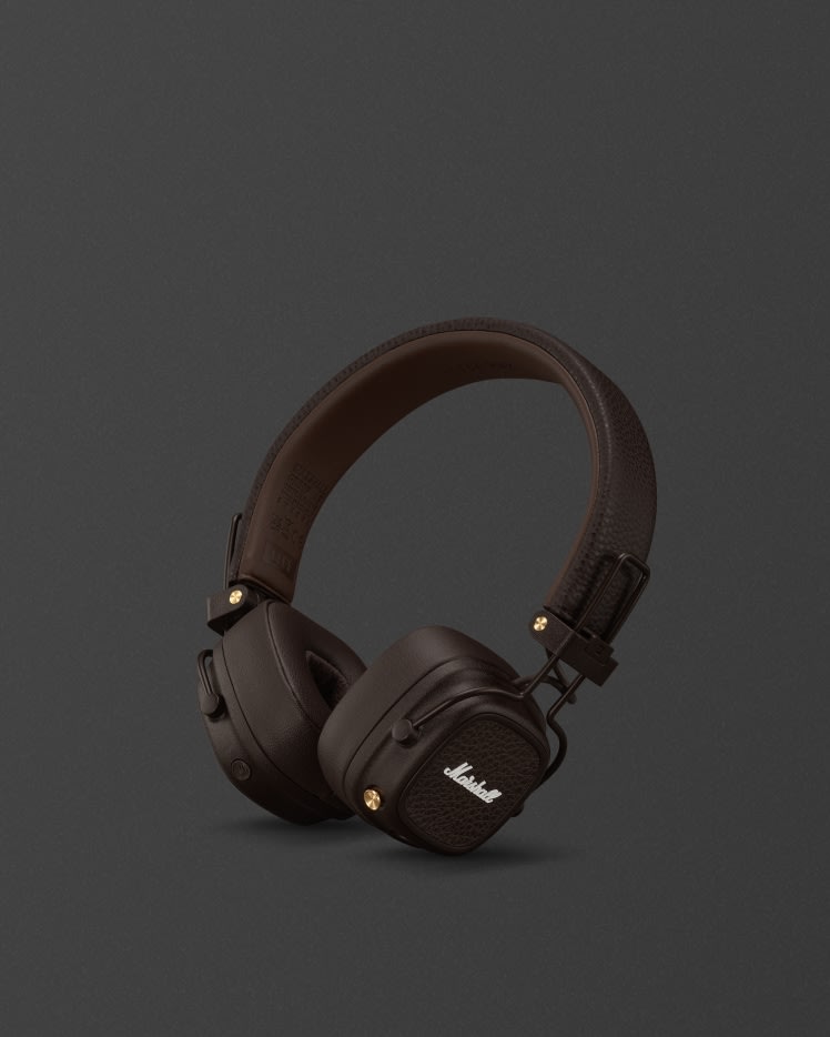 Major V Brown - オンイヤーヘッドホン | Marshall.com