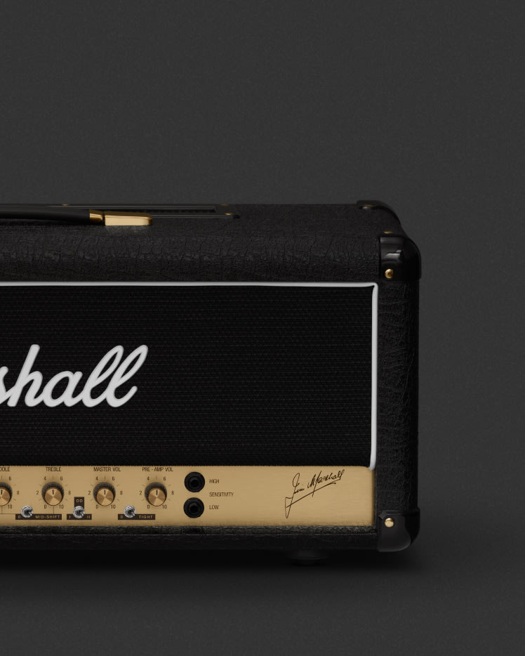 Front right image of the JCM800 Modified