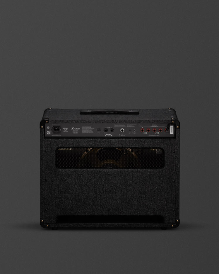 Imagen trasera del Marshall DSL40 Combo