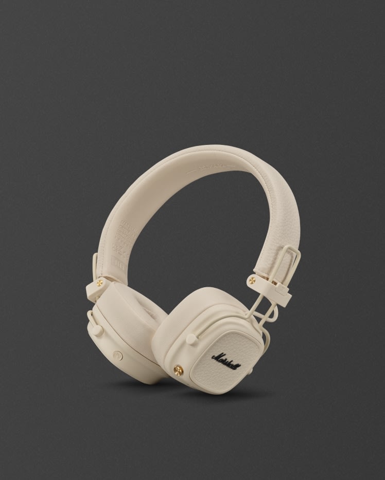 Major V Cream - On-ear headphones | Marshall.com