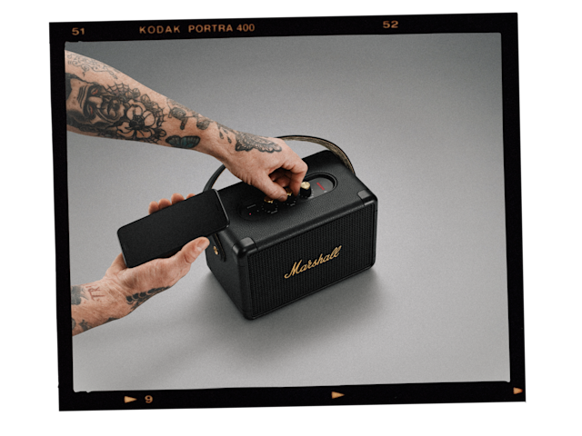 Kilburn II Black and Brass - Portable speaker | Marshall.com