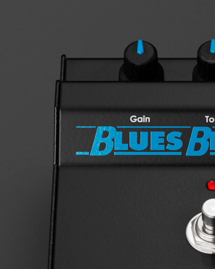 The Bluesbreaker pedal offers smooth tones and full character 