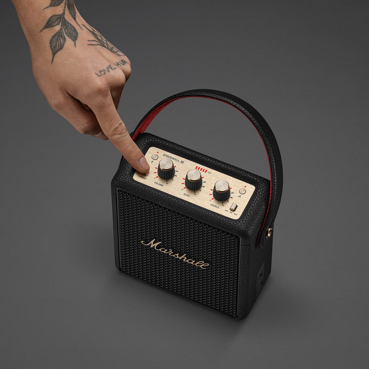 Stockwell IIIポータブルBluetoothスピーカー | Marshall.com