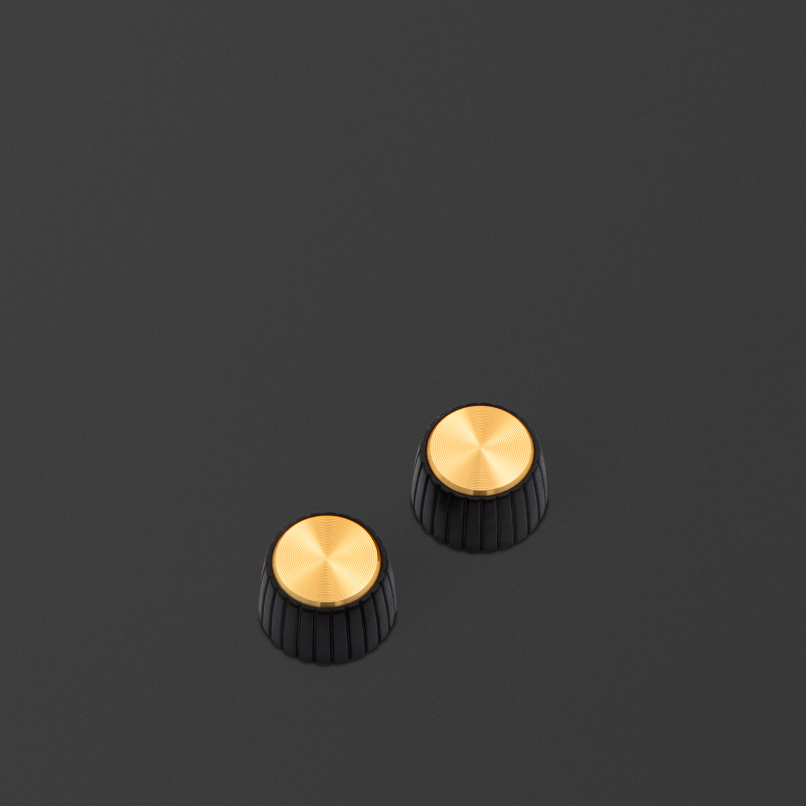 Pack of 2x gold replacement knobs for the CODE range