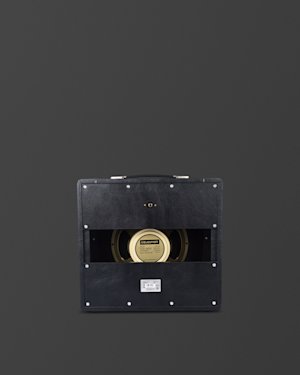 Diseño del panel trasero de la caja Studio JTM 1x12 en la página de artículos de soporte.