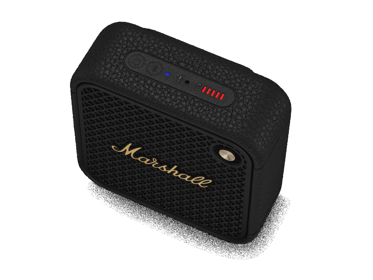 Marshall Willen II Portable Bluetooth Speaker (Black & Brass)