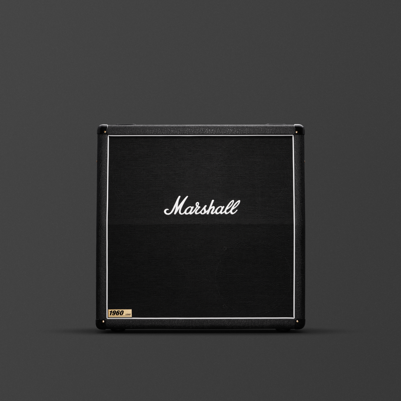 Marshall's 1960A. schwarzes Gehäuse.  