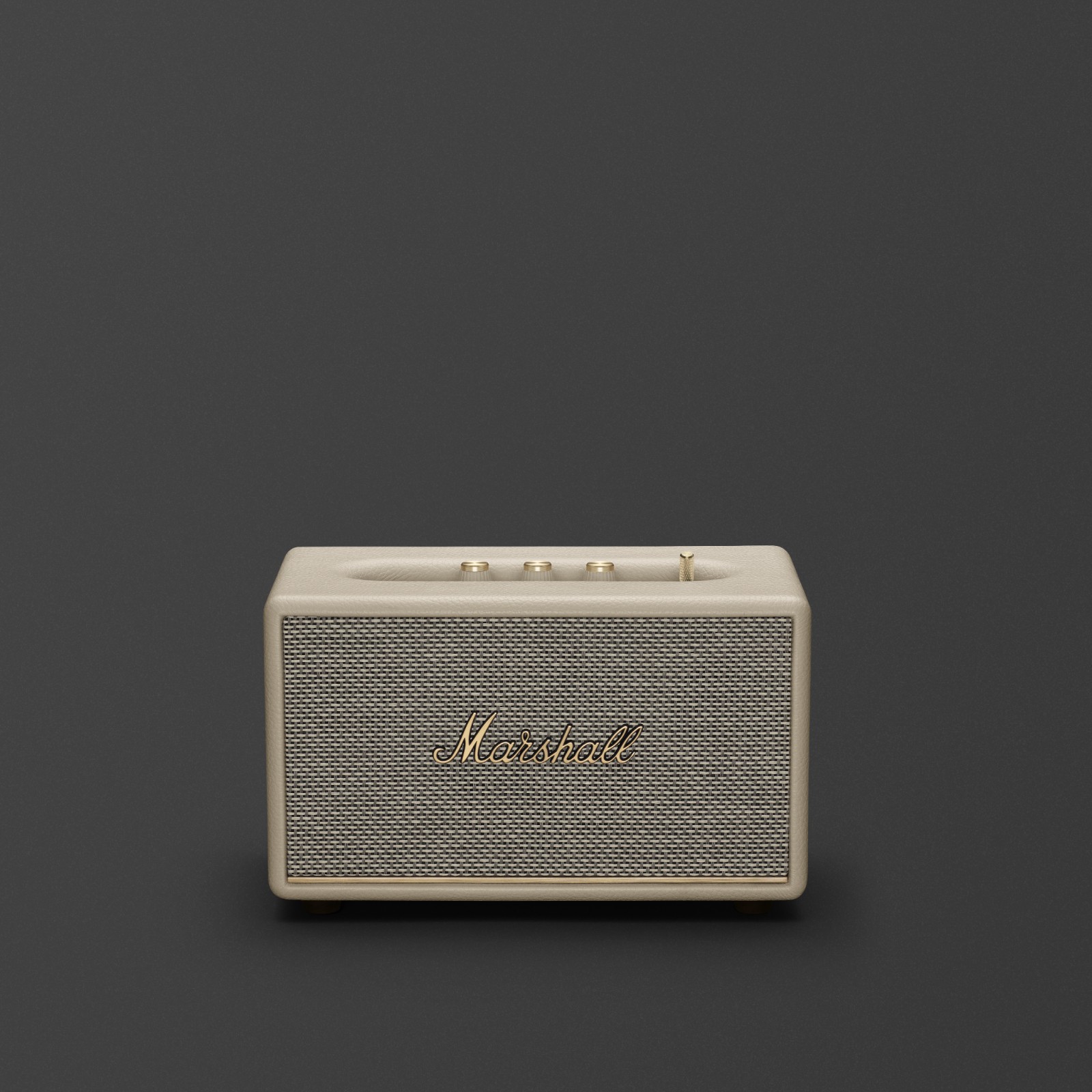 Marshall Acton III Cream Speaker front facing