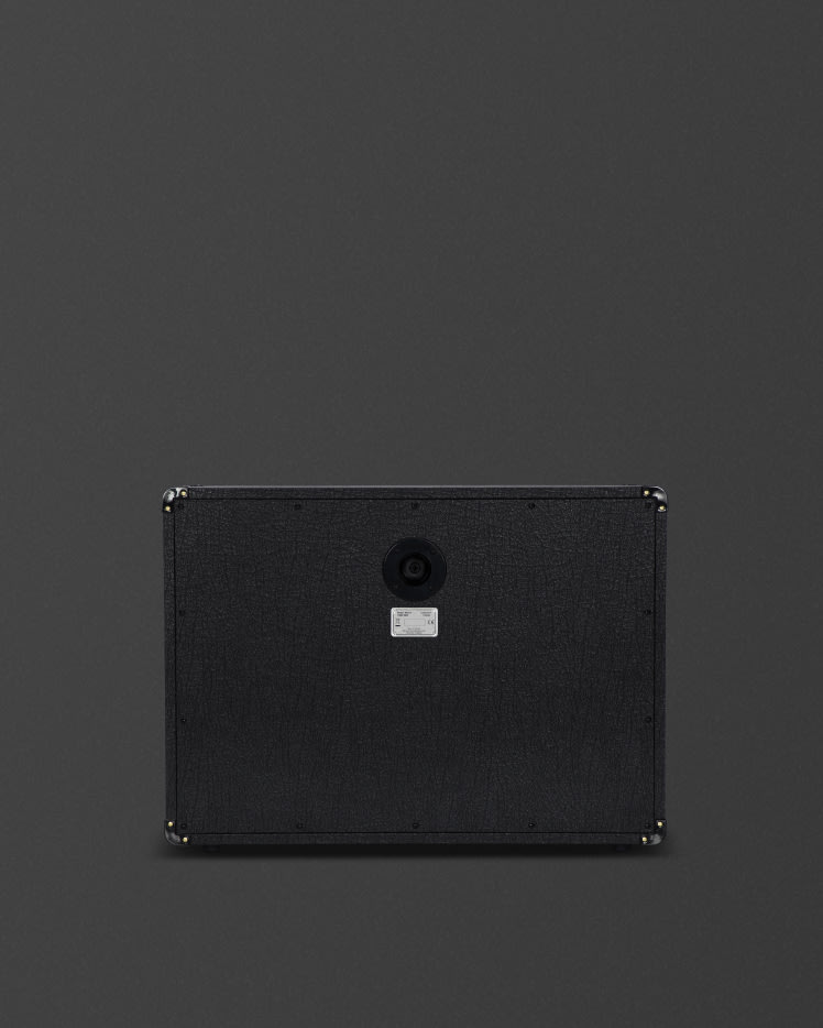 Back of Marshall's MX212 cabinet