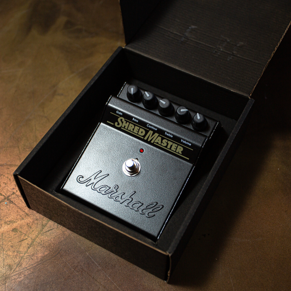 The Shredmaster pedal is perfect for high-gain distortion 