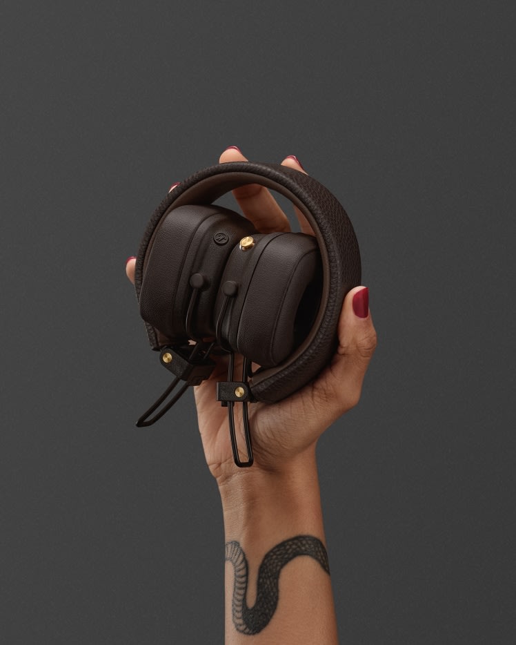 Major V Brown - オンイヤーヘッドホン | Marshall.com