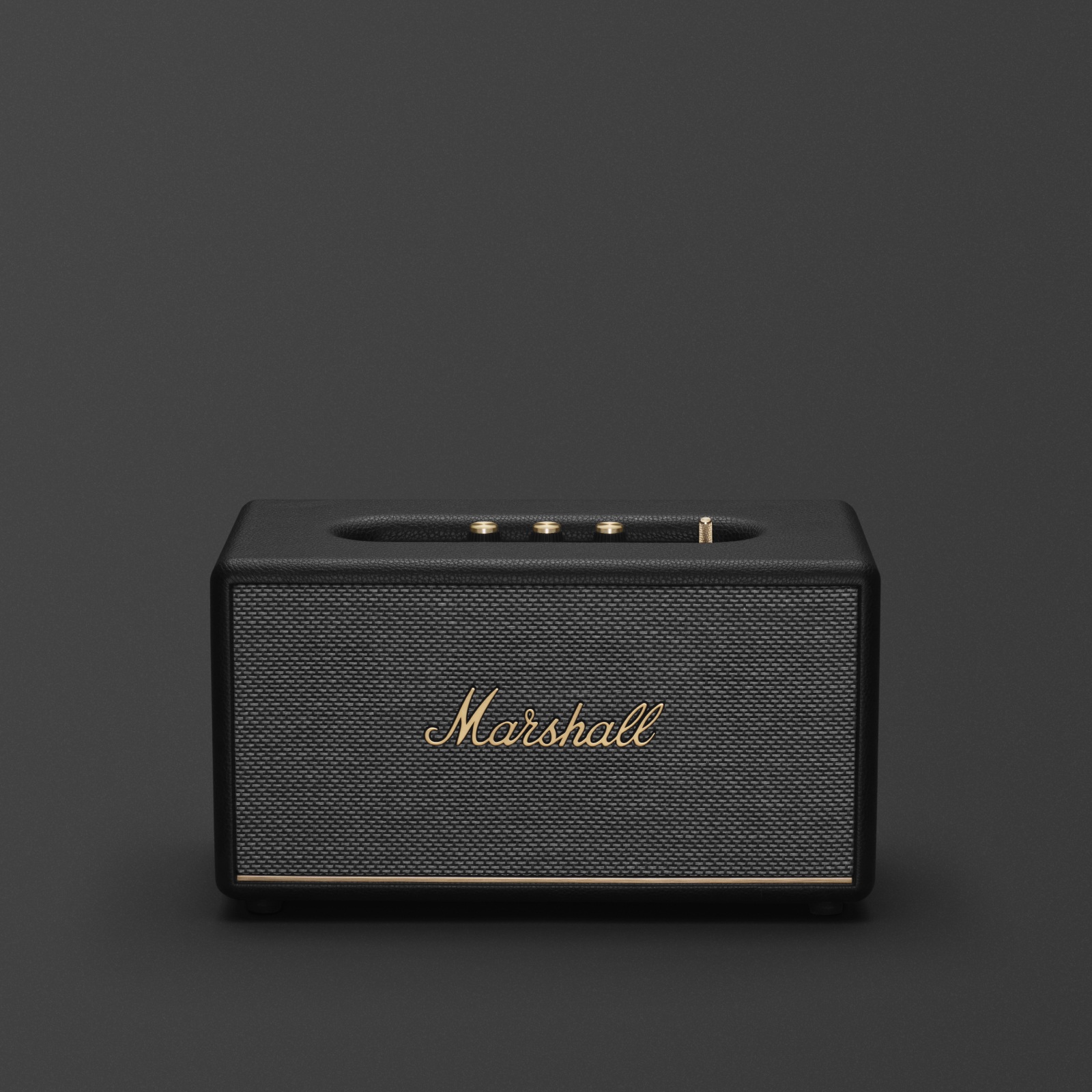 Front face image of Marshall Stanmore III Black Speaker