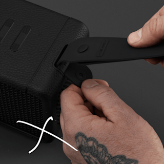 Marshall Middleton Speaker Strap focus GIF