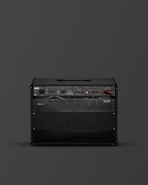 Diseño del panel trasero del JVM410 Combo en la página de artículos de soporte.