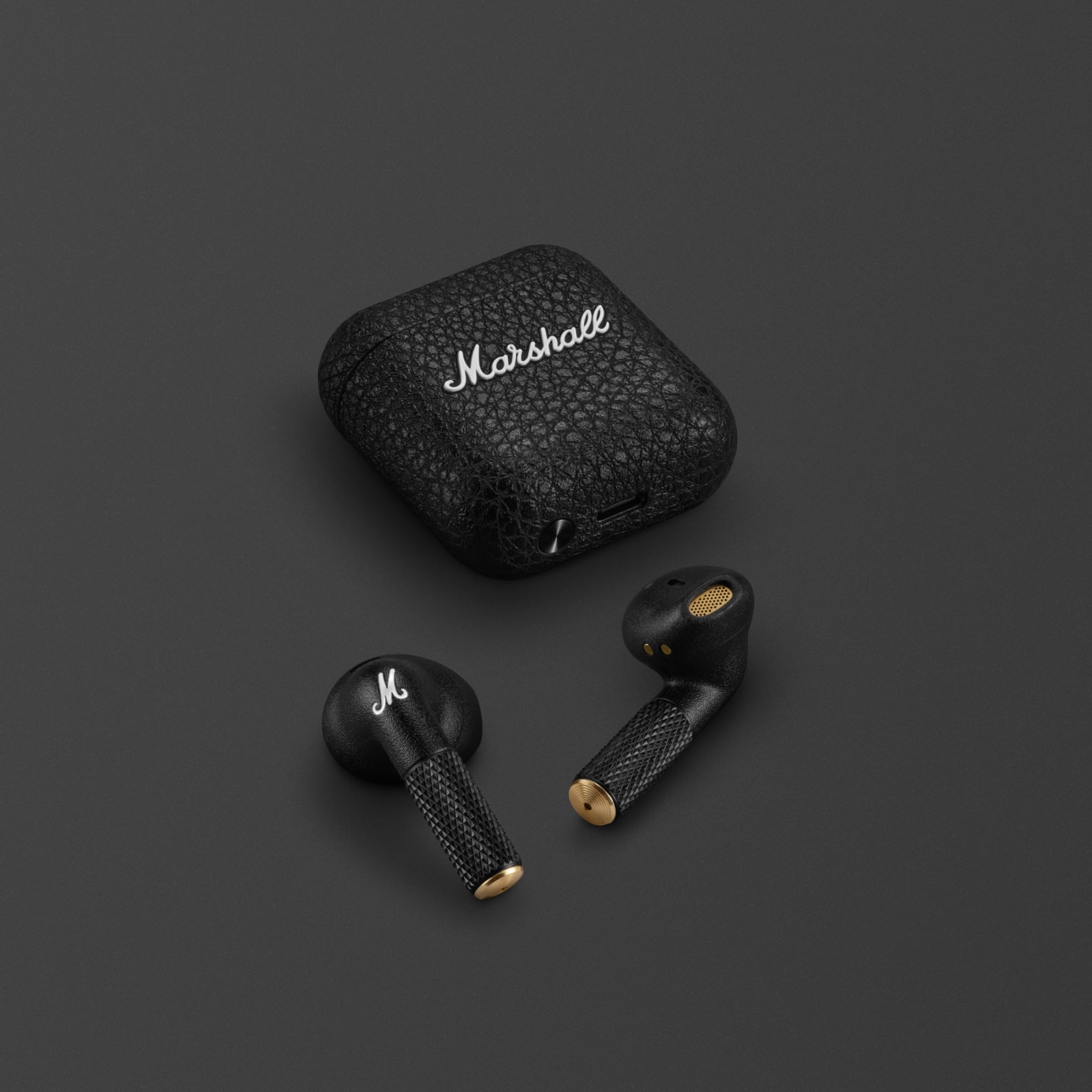 イヤホン Marshall Minor IV Black minor-iv-black-detail-desktop-