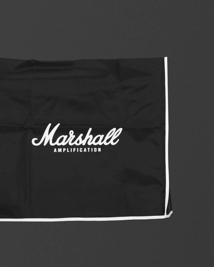 Funda protectora Marshall MG30GFX con la palabra Marshall en ella.