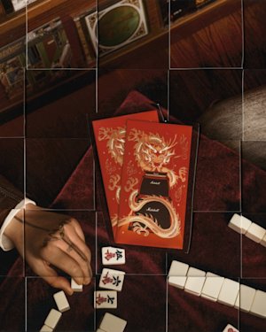 Illustrator Rindo reimagines the Year of the Dragon on a series of special edition red envelopes.