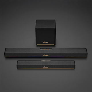 The TV Sound family by Marshall in different colours